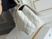 Chanel 23P White Coco handle 29x18x12cm - 6