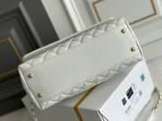 Chanel 23P White Coco handle 29x18x12cm - 4