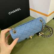 Chanel 22c denim 13x20x7cm - 6