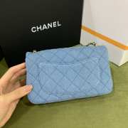 Chanel 22c denim 13x20x7cm - 5