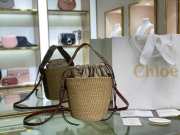 Chloe Small Woody Basket Brown 17x16x16cm - 1