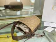 Chloe Small Woody Basket Brown 17x16x16cm - 5