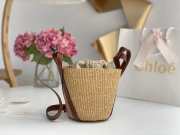 Chloe Mifuko Small Woody Basket 17x16x16cm  - 4