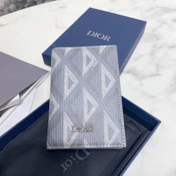 Dior Wallet Gray 8.2x1.2cm