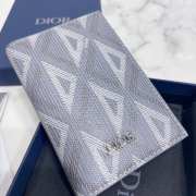 Dior Wallet Gray 8.2x1.2cm - 5