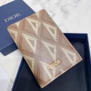 Dior Wallet Brown 8.2x1.2cm - 2