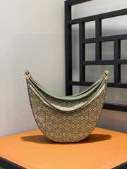 Loewe Luna Hobo Green 29x27x8cm - 2