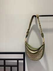 Loewe Luna Hobo Green 29x27x8cm - 5