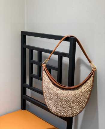 Loewe Luna Hobo Brown 29x27x8cm