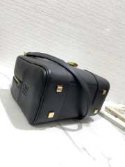 Loewe Amazona square bag in nappa calfskin black - 4