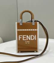 Fendi brown  Tote bag 13x6.5x17cm - 1