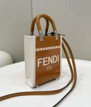 Fendi brown  Tote bag 13x6.5x17cm - 4