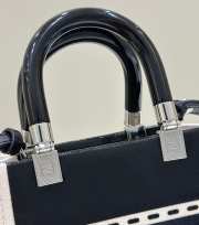 Fendi black Tote bag 13x6.5x17cm - 3