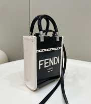 Fendi black Tote bag 13x6.5x17cm - 4