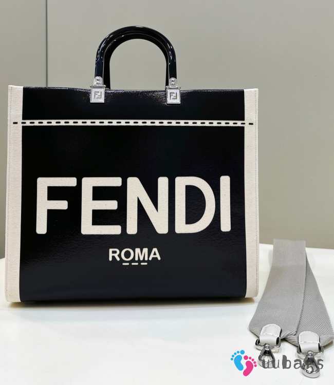 Fendi black Tote bag 35.5x15x30cm - 1