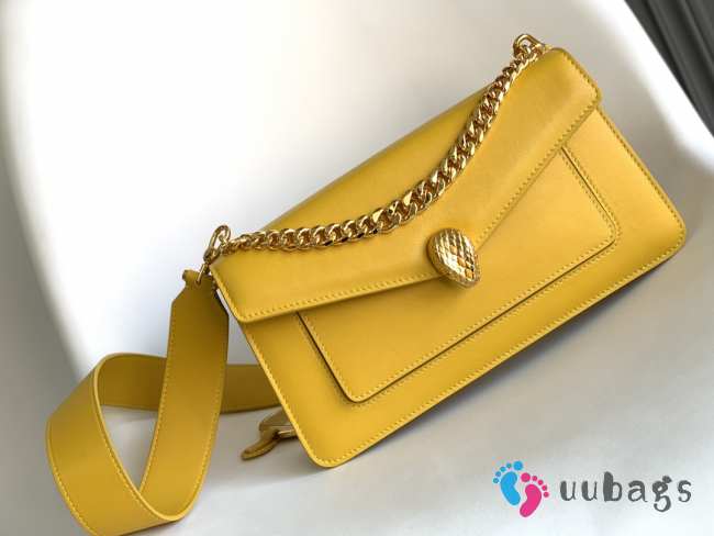 Bvlgari Serpenti East-West Maxi Chain yellow 28x17x6cm - 1