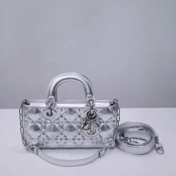 Dior D-Joy Silver 22.5x12x4cm