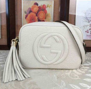 Gucci Soho Disco Bag white 21x15x7cm