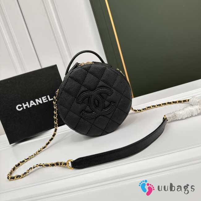 Chanel Round bag black 16x6cm - 1