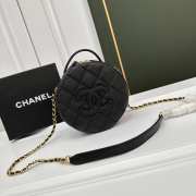 Chanel Round bag black 16x6cm - 1