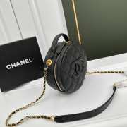 Chanel Round bag black 16x6cm - 3