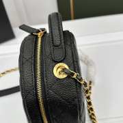 Chanel Round bag black 16x6cm - 5