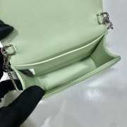 Prada Duchesse bling Green 11.5x8cm - 4