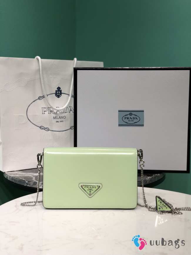 Prada Shoulder Green bag 19x5x12cm - 1