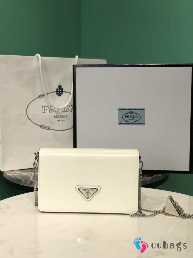 Prada Shoulder white bag 19x5x12cm - 1