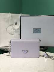 Prada Shoulder purple bag 19x5x12cm - 1