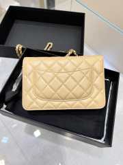 Chanel Woc yellow with gold hardware 12.3x19.2x3.5cm - 4