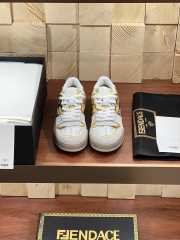 Fendi Match White & Yellow Sneaker - 2