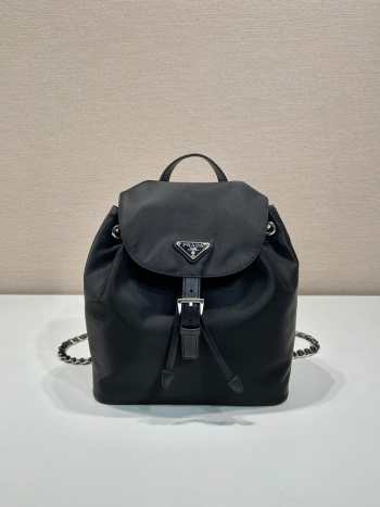 Prada Backpack Black 26x27x11cm