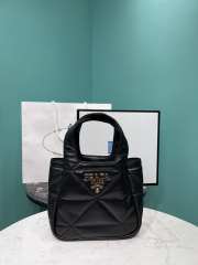 Prada black mini bag 1BG451 18x16x10cm - 1