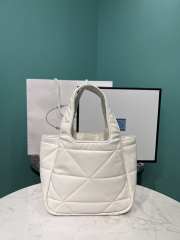 Prada white mini bag 1BG451 18x16x10cm - 5