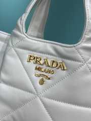 Prada white mini bag 1BG451 18x16x10cm - 4