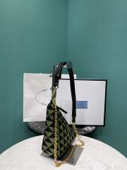 Prada Triangle green 27x14x6.5cm - 2