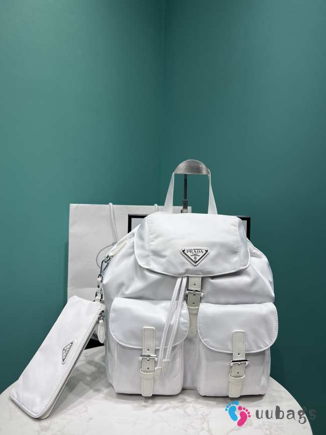 Prada Backpack white 26x27x11cm - 1