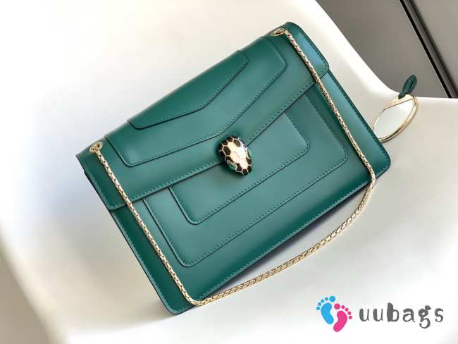 Bvlgari Serpenti Forever green 27.5x18x7cm - 1