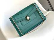 Bvlgari Serpenti Forever green 27.5x18x7cm - 1