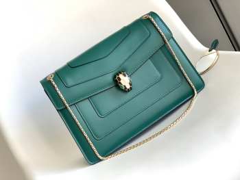 Bvlgari Serpenti Forever green 27.5x18x7cm