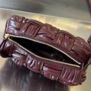 Bottega Veneta Intrecciato Leather Cassette Bag Brown 23.5x10.5x10cm - 2