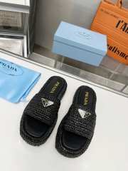 Prada slippers Black 5cm - 1