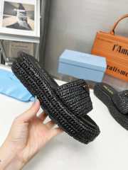 Prada slippers Black 5cm - 5