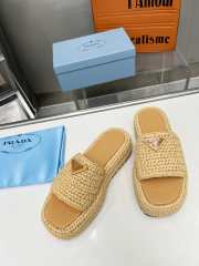 Prada slippers Beige 5cm - 3