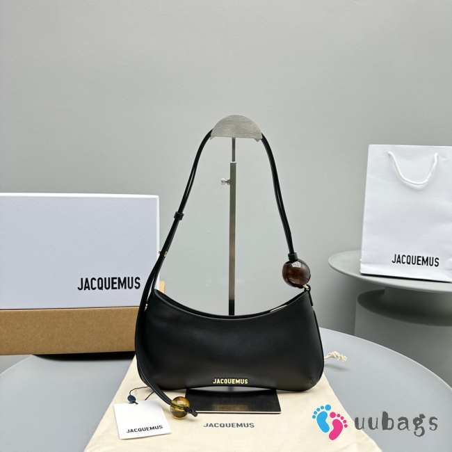 Jacquemus Le Bisou black handbag 27x10.5cm - 1