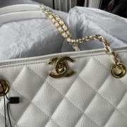 Chanel tote white 31x23x14cm - 6