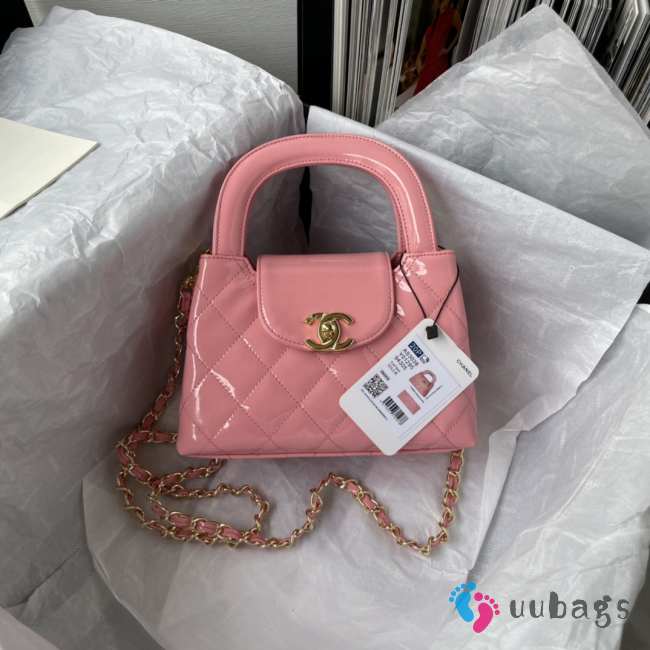 Chanel Top Handle Pink 20x15x7cm - 1