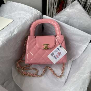 Chanel Top Handle Pink 20x15x7cm