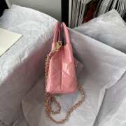 Chanel Top Handle Pink 20x15x7cm - 4